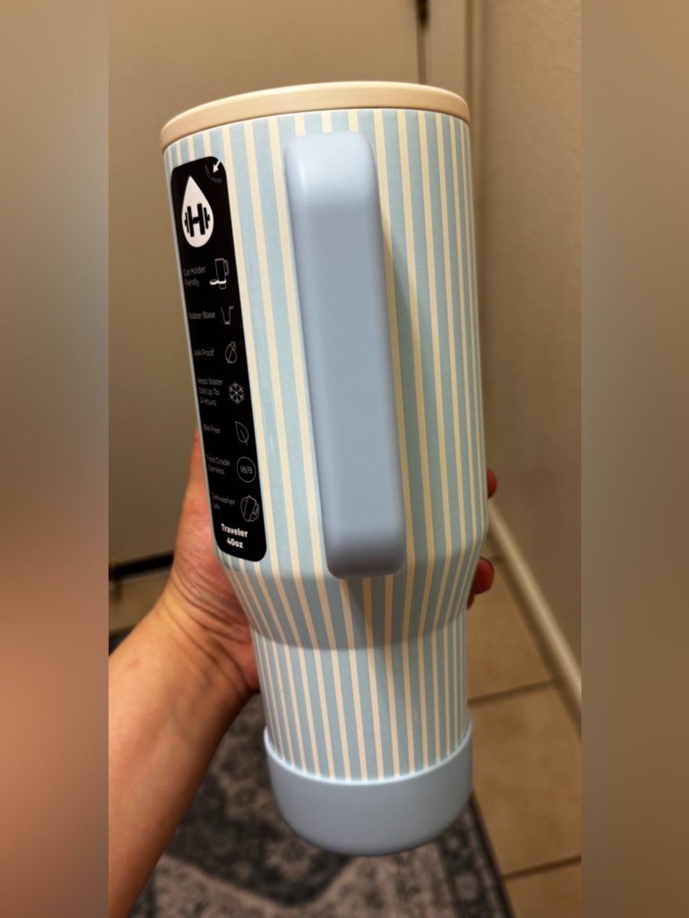 NWT HydroJug 40oz Traveler “CAPE COD” - Picture 2 of 8
